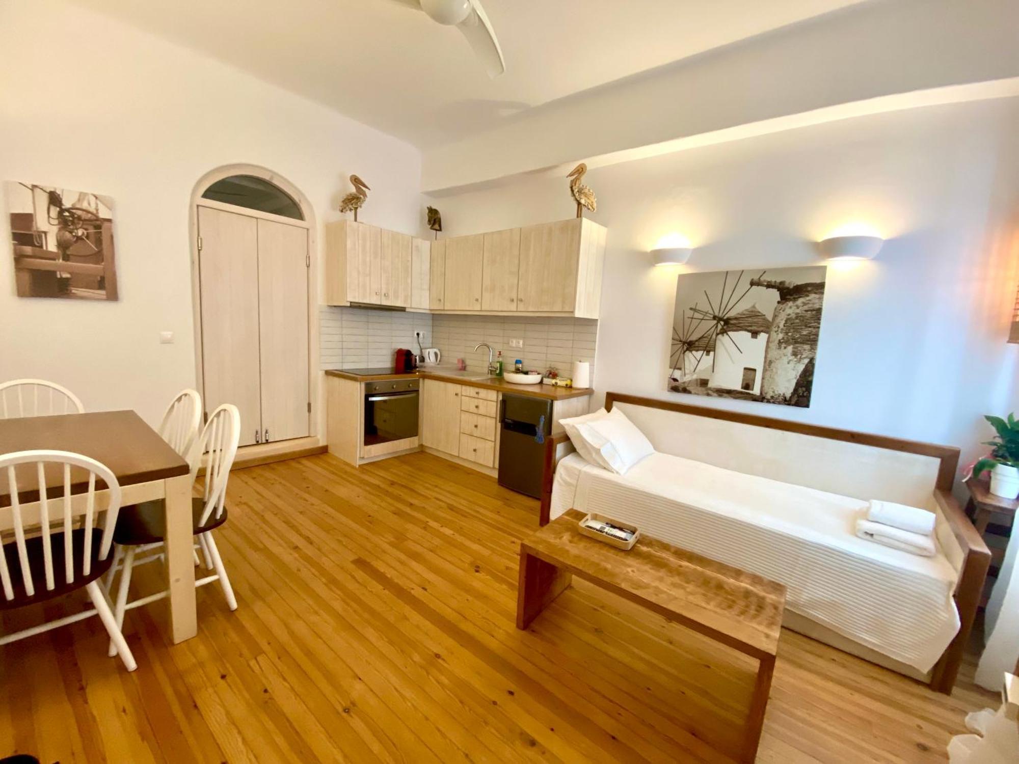 Апартаменты Sunny House Mykonos Town Экстерьер фото